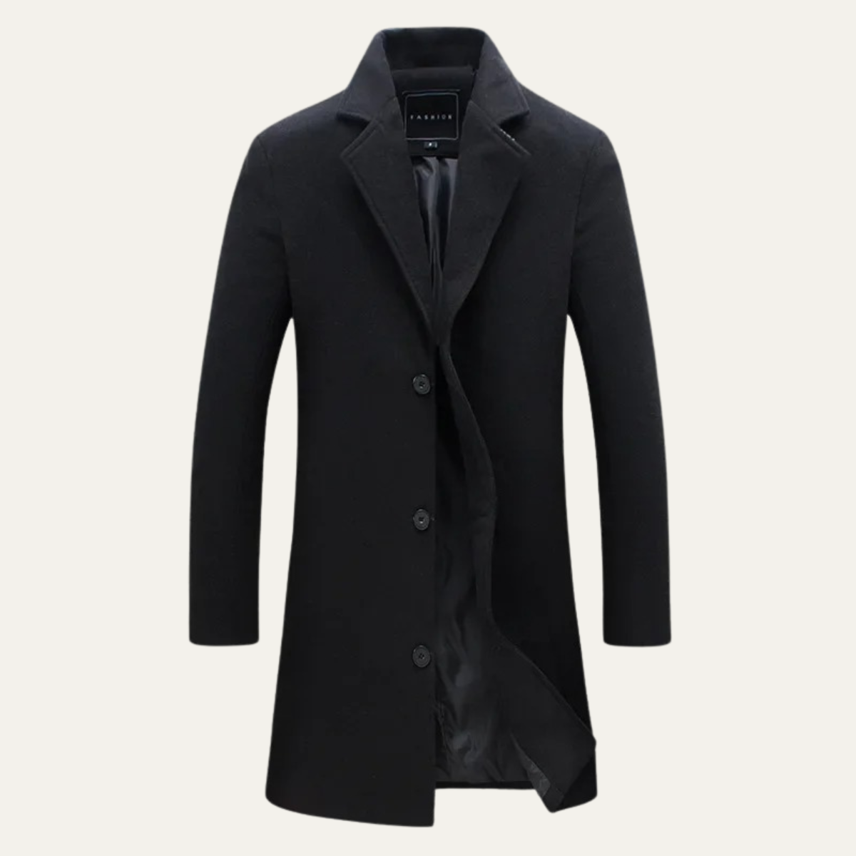 The Wolverhampton Men’s Smart Casual Long Wool Coat