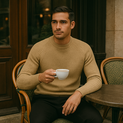 The Ely 100% Cashmere Crewneck for Men