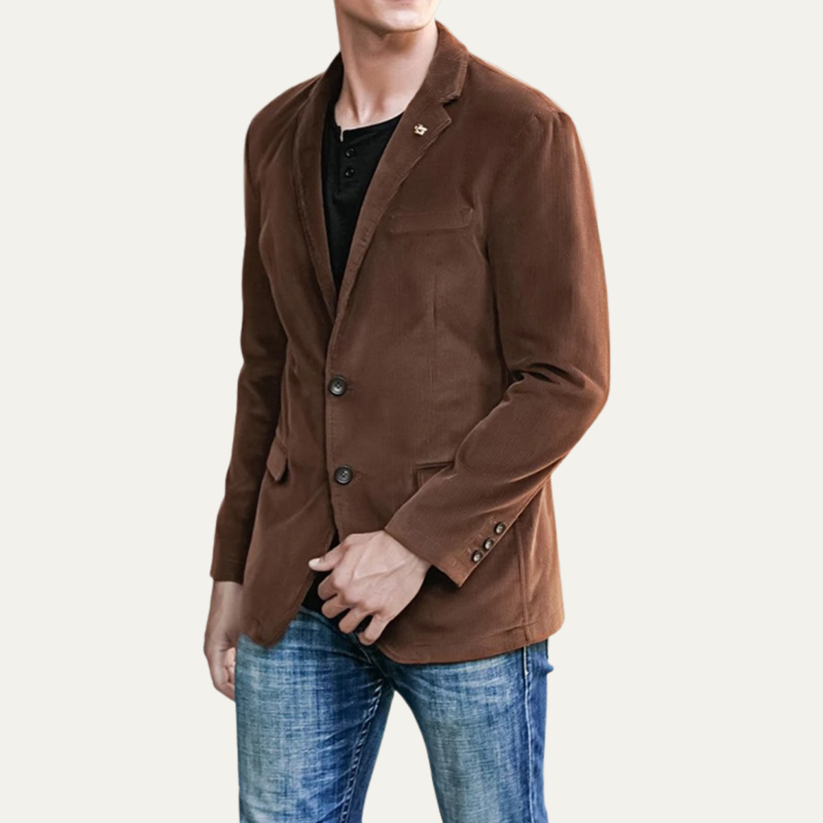 The Ridgeway Men’s Vintage Corduroy Blazer