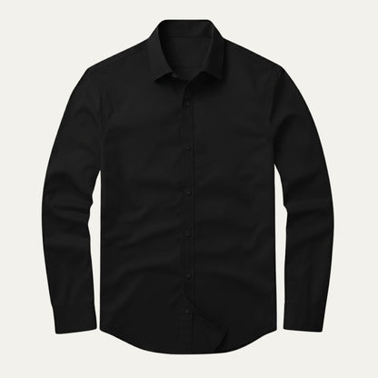 The Pantelleria Men's Elegant Solid Color Business Shirt