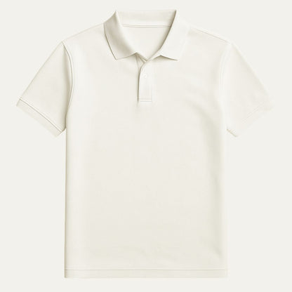 The Corsica White Polo Shirt for Men – Timeless Old Money Style