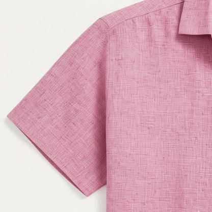 The Monaco Short Sleeve Linen Shirt for Men