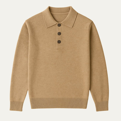 The Beaumont Cashmere Polo Shirt