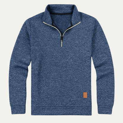 The Highland Half Zip Sweater – Fleece Pullover Sweatshirt for Men