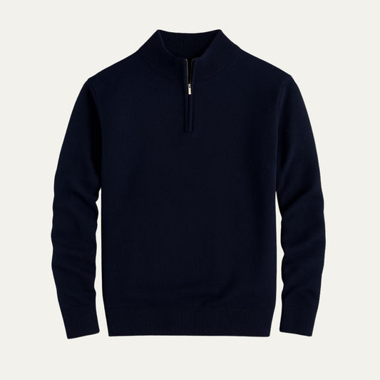 The Warwick Quarter Zip Sweater for Men