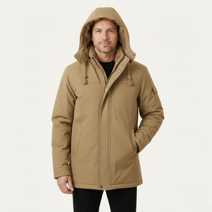 The Zermatt Men's Modern Parka Winter Jacket with Hood - 2025 Limited Edition