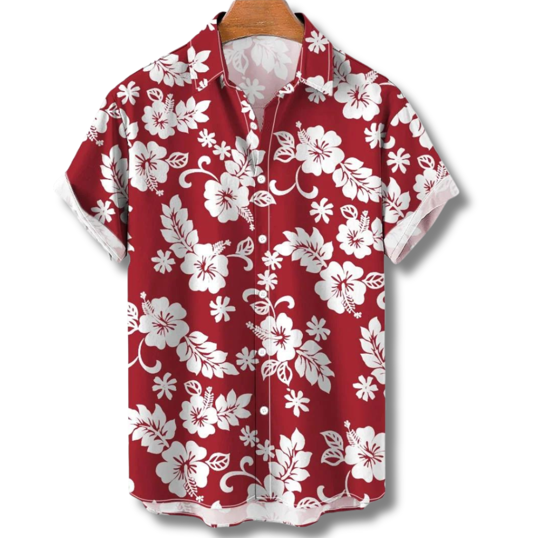 Men's Hawaiian Shirt - Ideal for Summer Adventures