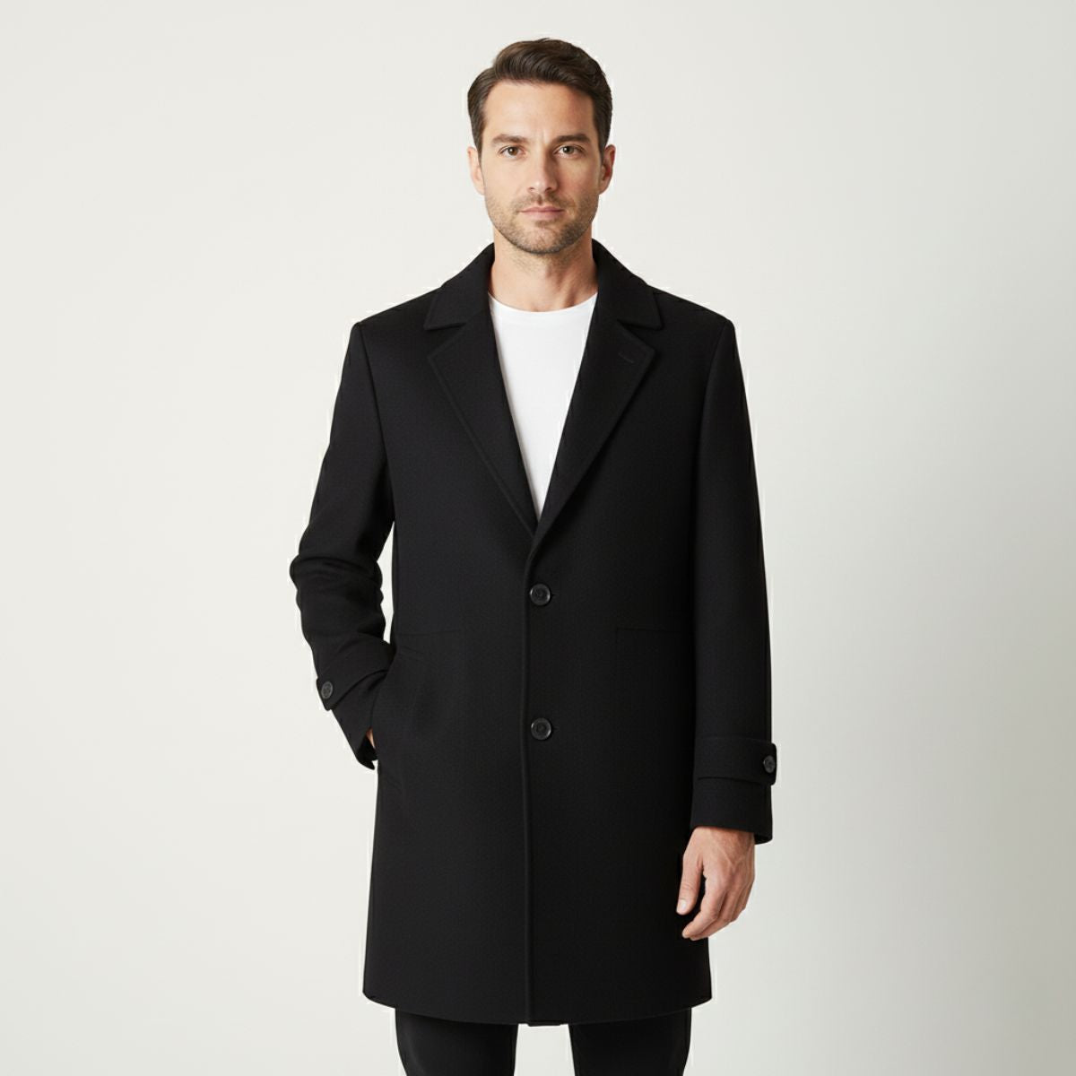 The Oakcrest – Men’s Smart Tailored Overcoat