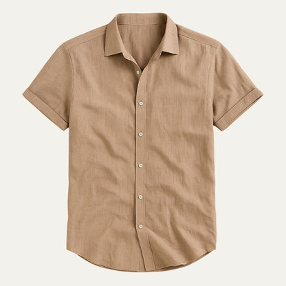 The Westmere Linen Shirt – Short Sleeve Shirt for Men