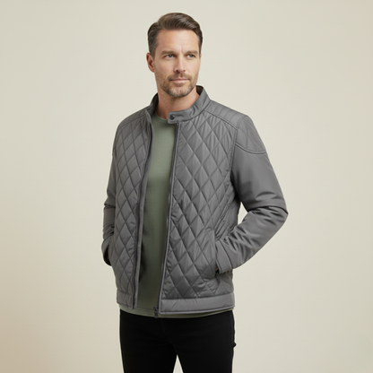 The Sheffield Men’s Winter Lightweight Padded Quilted Jacket