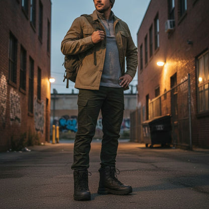 The Windmill Ridge Men’s Durable Tactical Waterproof Snow Boots