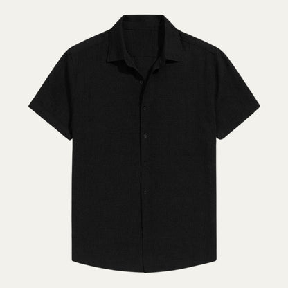 The Monaco Short Sleeve Linen Shirt for Men