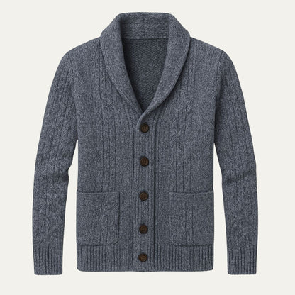 The Manchester 100% Cashmere Cardigan for Men
