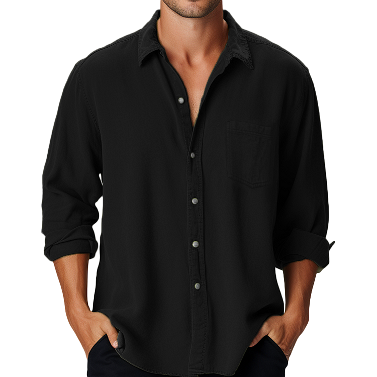 Classic Cotton Long Sleeve Shirt for Every Occasion