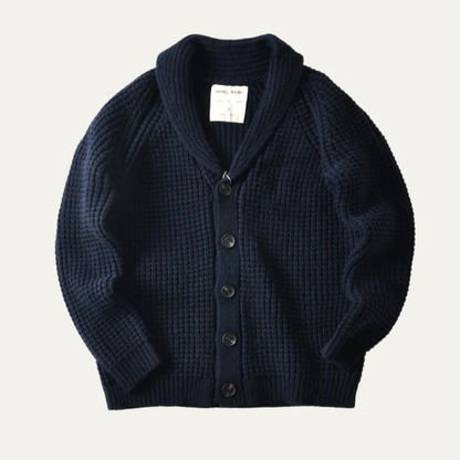 The Notting Hill Men’s Vintage Chunky Shawl Cardigan