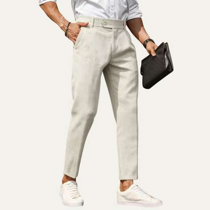 The Broome Men’s Lightweight Linen Blend Dress Pants