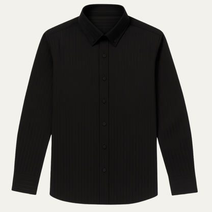 The Harrington Men’s Vintage Shirt – Turn Down Collar Button Up Dress Shirt