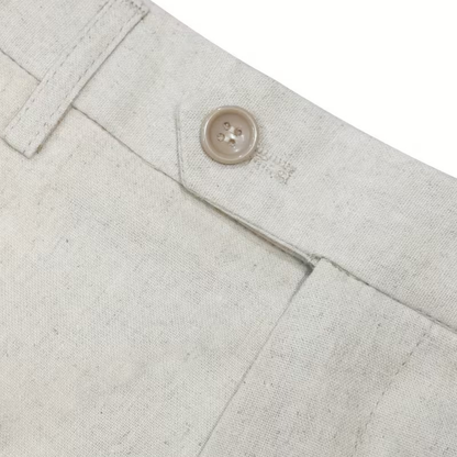 The Darwin Men’s Linen Blend Straight Leg Dress Pants