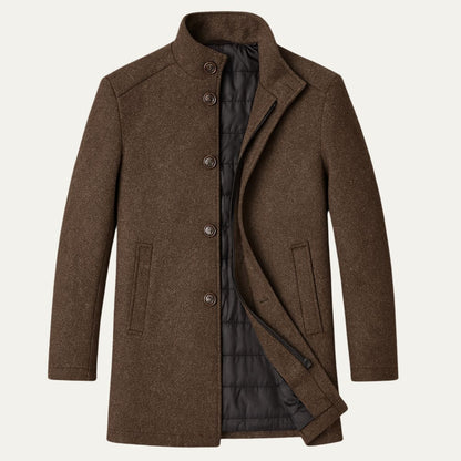 The Vienna Wool Coat – Men’s Classic Winter Overcoat