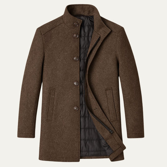 The Vienna Wool Coat – Men’s Classic Winter Overcoat