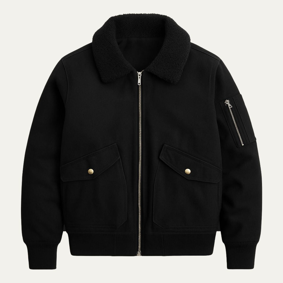 The Leeds Fleece Lined Bomber Jacket for Men