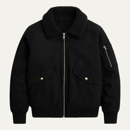 The Leeds Fleece Lined Bomber Jacket for Men
