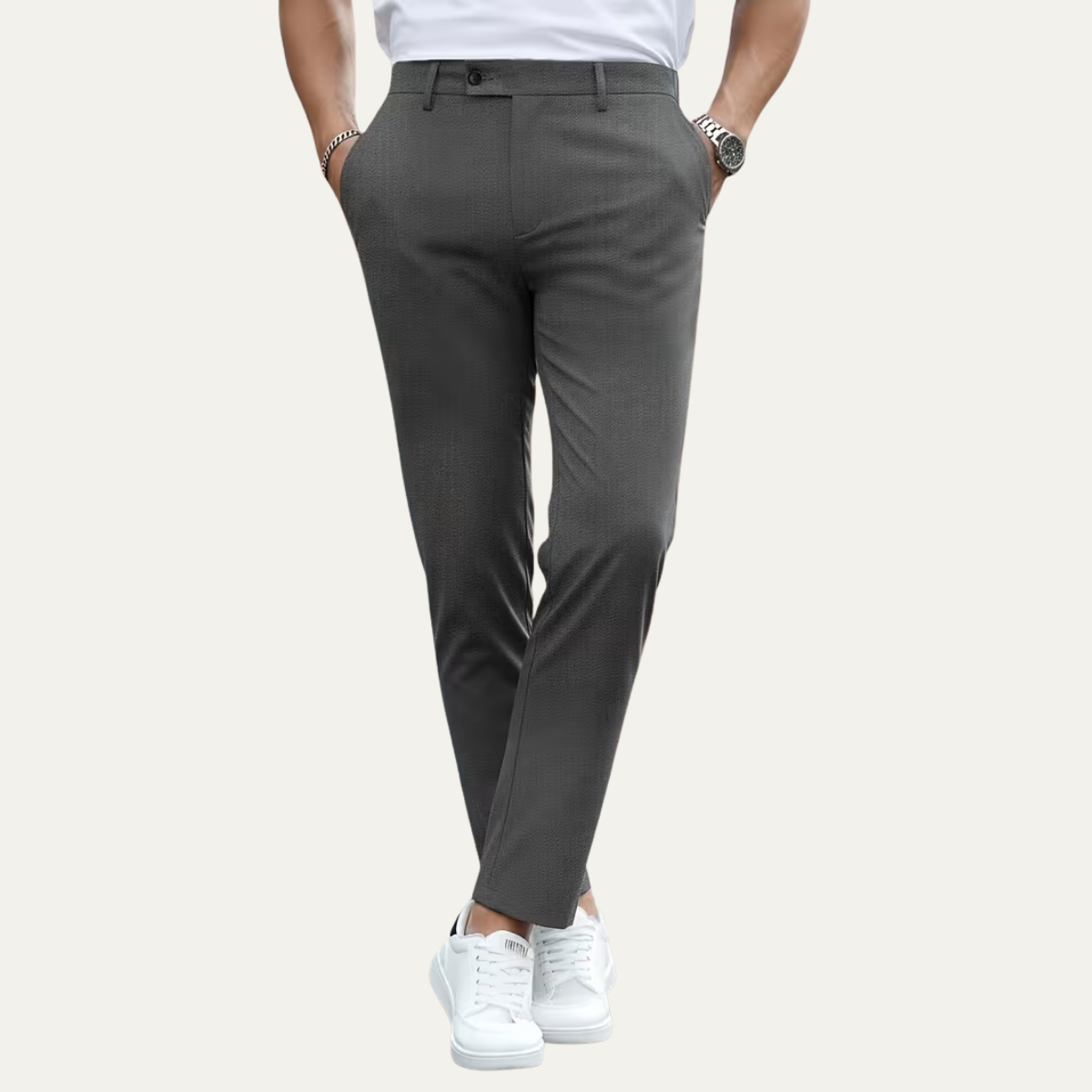 The Launceston Men’s Smart Casual Slim Fit Dress Pants