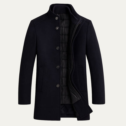 The Vienna Wool Coat – Men’s Classic Winter Overcoat