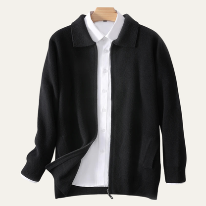 The Timberland Cashmere Sweater – Men's Soft Luxury Wool Knit Cardigan