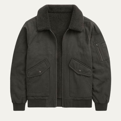 The Leeds Fleece Lined Bomber Jacket for Men