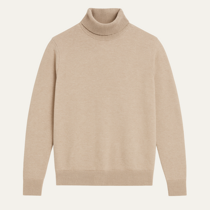 The Banbury Men's Classic Turtleneck Knit Sweater