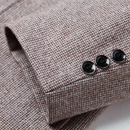 The Greenfield Men's Smart Casual Single Breasted Suit Blazer