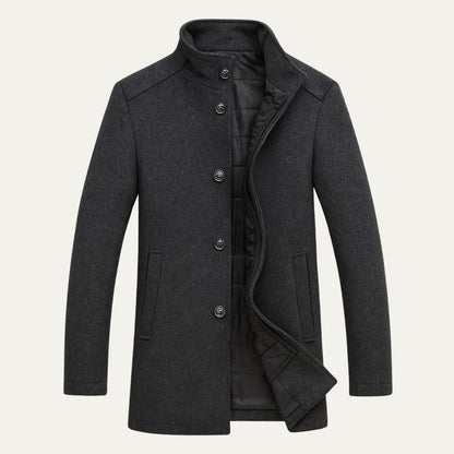 The Vienna Wool Coat – Men’s Classic Winter Overcoat