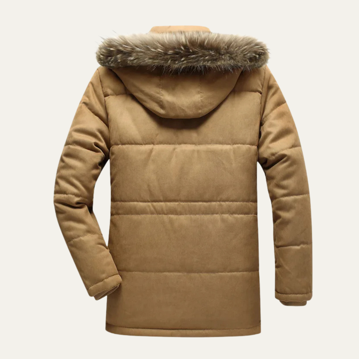 The Belluno Men’s Winter Waterproof Fleece Lined Parka Hooded Jacket