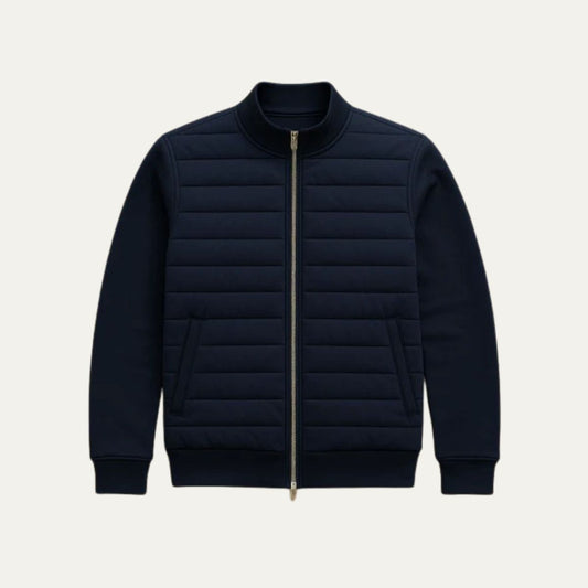 The Copenhagen Elegant Quilted Puffer Coat – Men’s Lightweight Jacket