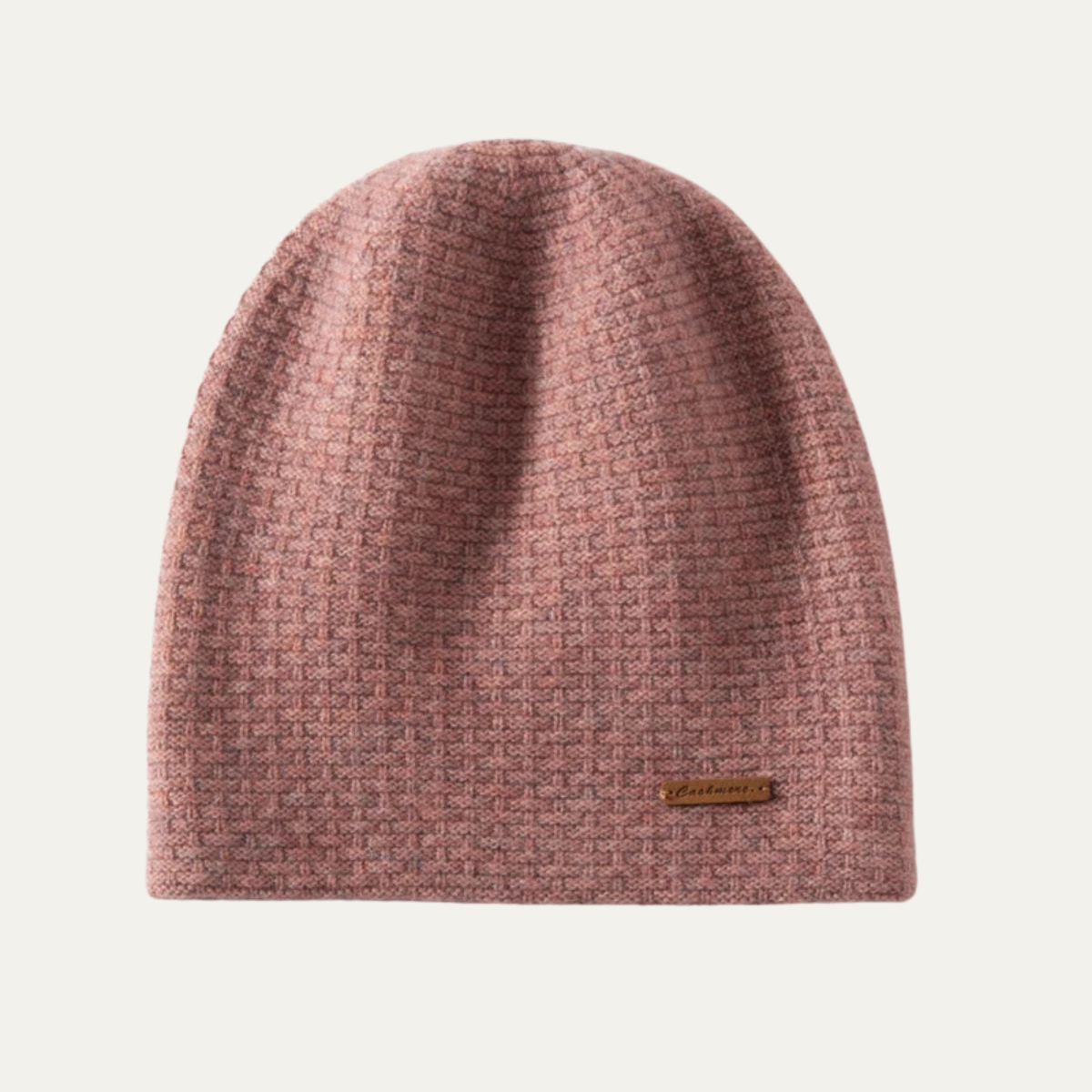 The Westbury Trendy Ribbed Knit Cashmere Beanie