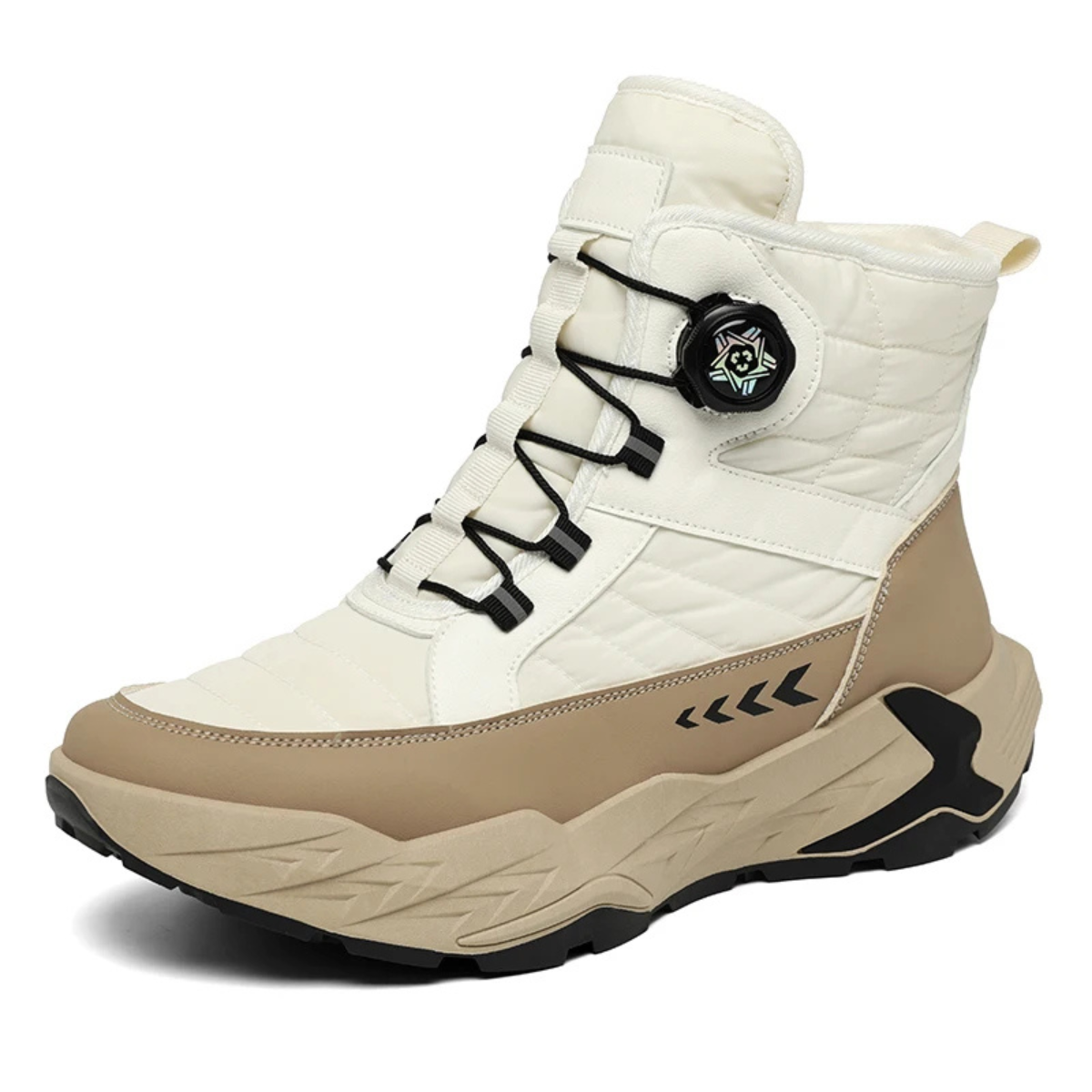 The Conegliano Men’s Plush Lined Anti Slip Snow Boots with Rotating Buckle