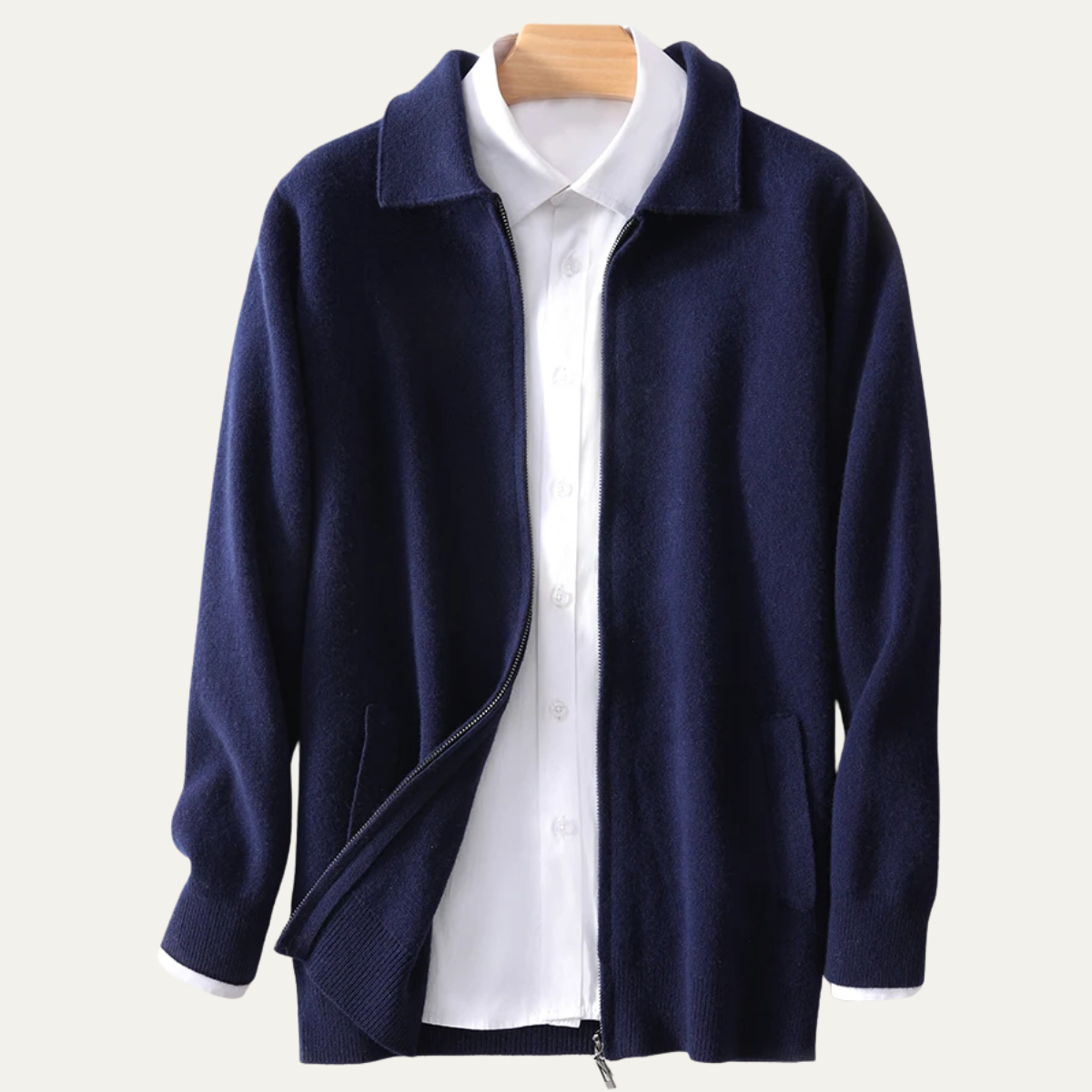 The Timberland Cashmere Sweater – Men's Soft Luxury Wool Knit Cardigan