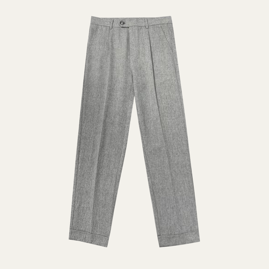 The Armidale Men's Lightweight Business Straight Leg Dress Pants – Grey