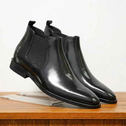 The Sardinia Men’s Classic Leather Ankle Chelsea Boots