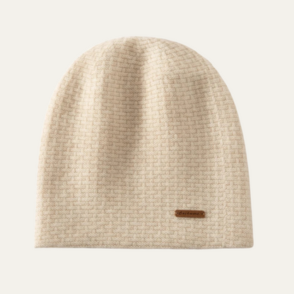 The Westbury Trendy Ribbed Knit Cashmere Beanie