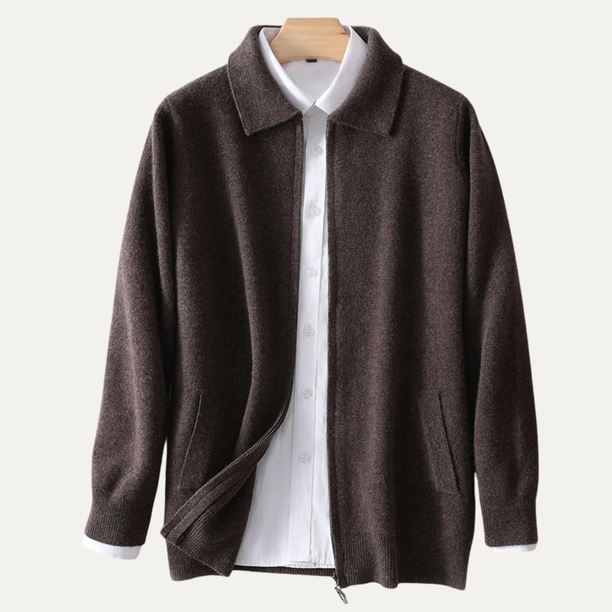 The Timberland Cashmere Sweater – Men's Soft Luxury Wool Knit Cardigan