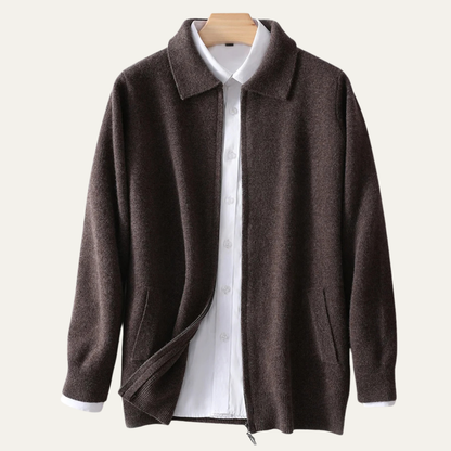 The Timberland Cashmere Sweater – Men's Soft Luxury Wool Knit Cardigan