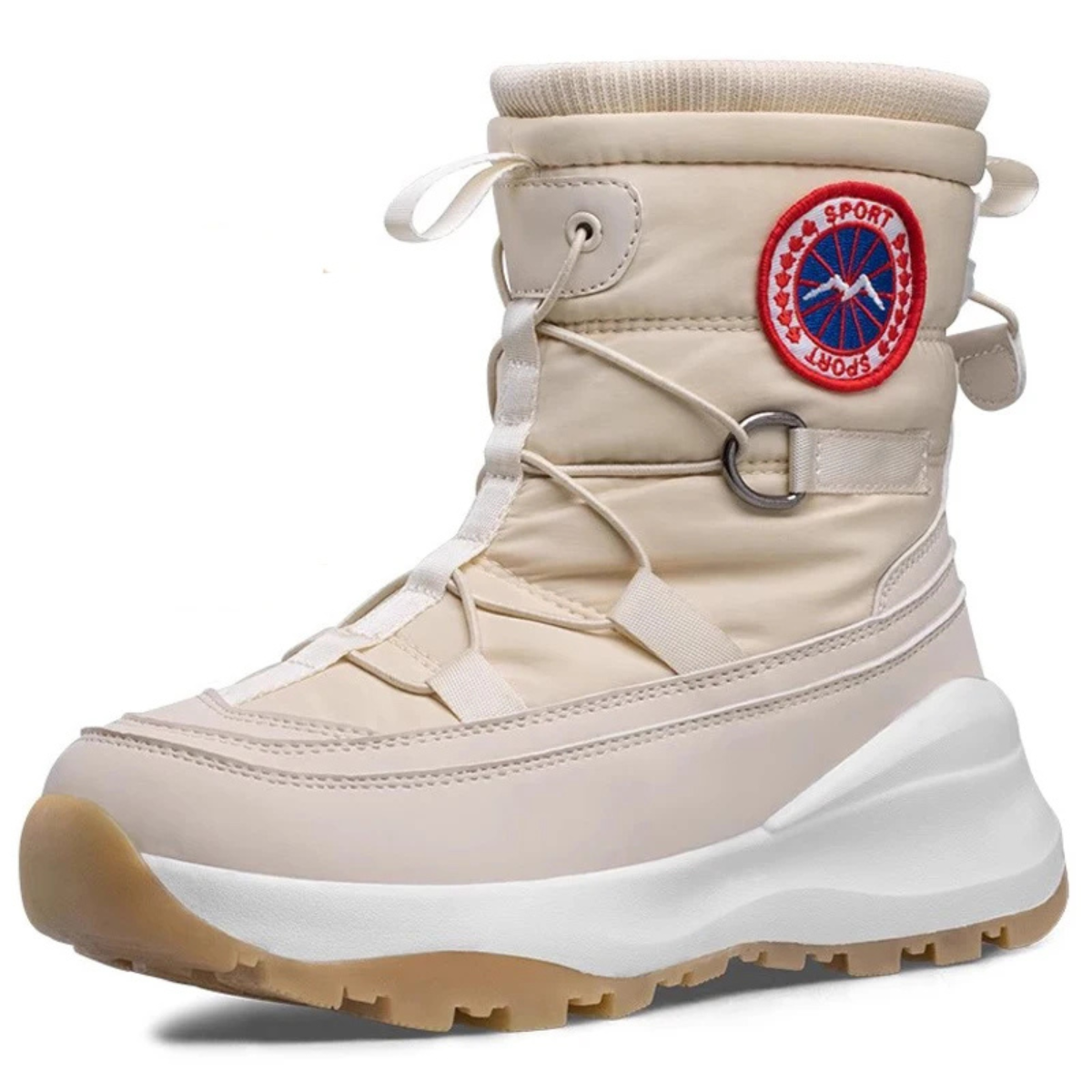 The Ostiense Men’s Fur Lined Anti Slip Outdoor High Top Snow Boots