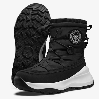 The Ostiense Men’s Fur Lined Anti Slip Outdoor High Top Snow Boots