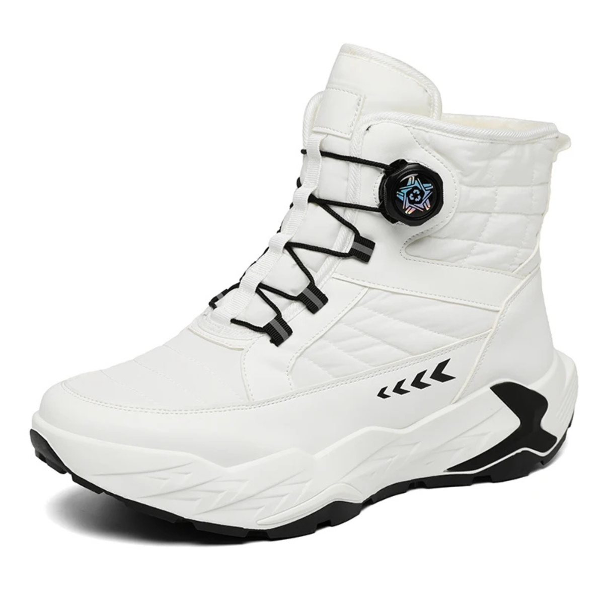 The Conegliano Men’s Plush Lined Anti Slip Snow Boots with Rotating Buckle