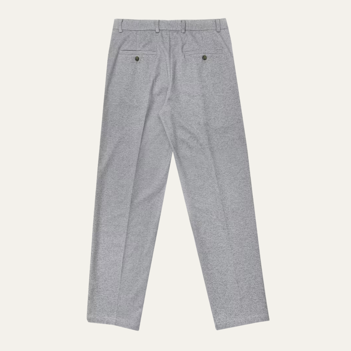 The Malibu Men’s Business High Waisted Pleated Dress Pants – Grey