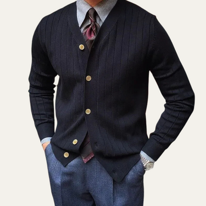 The Newport Men’s Slim Fit Knit Cardigan