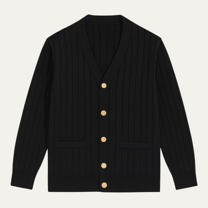 The Newport Men’s Slim Fit Knit Cardigan