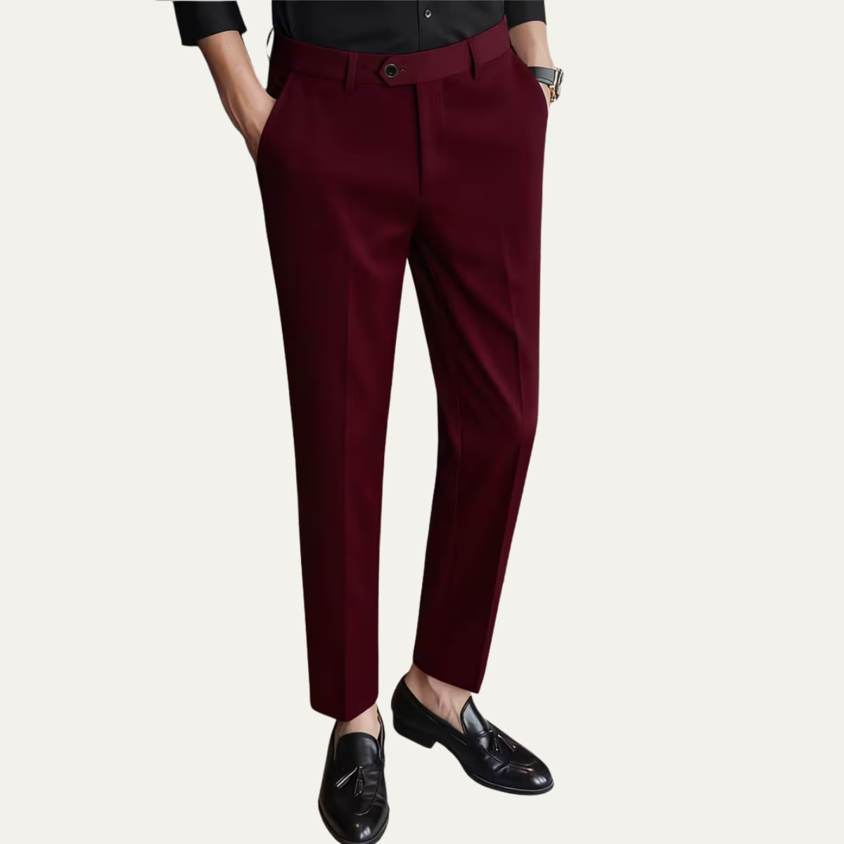 The Healdsburg Men’s Formal Slim Fit Tailored Suit Dress Pants